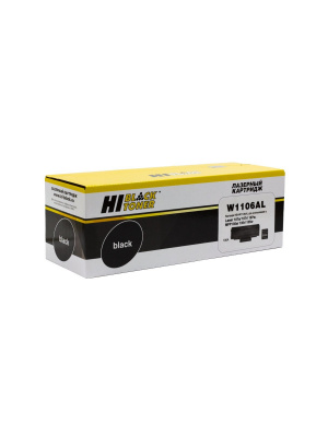 Картридж Hi-Black (HB-W1106AL) для HP Laser 107a/107r//MFP135a/135r/135w/137, 5K (с чипом) 