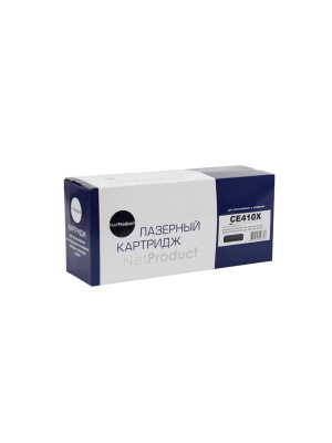 Картридж NetProduct (N-CE410X) для HP CLJ Pro300 Color M351/M375/Pro400 Color/M451, Bk, 4K