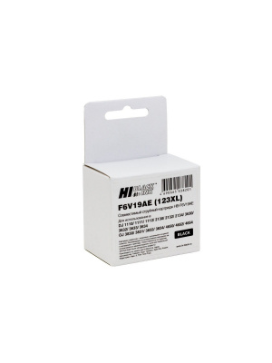 Картридж Hi-Black для HP DJ2130 F6V19AE, №123XL, black