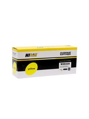 Тонер-картридж Hi-Black (HB-W2032X) для HP Color LaserJet Pro M454dn/M479dw, №415X, Y, 6K б/ч
