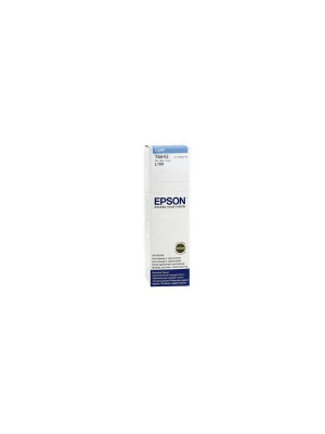 Чернила Epson L100/110/200/210/300/355/550/555 (O) C13T66424A, cyan, 70ml