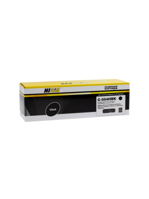 Картридж Hi-Black (HB-№054H BK) для Canon i-SENSYS LBP621Cw/622/623/ imageCLASS MF642Cdw, Bk, 3,1K