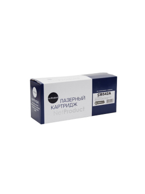 Картридж NetProduct (N-CB542A) для HP CLJ CM1300/CM1312/CP1210/CP1215, Y, 1,5K