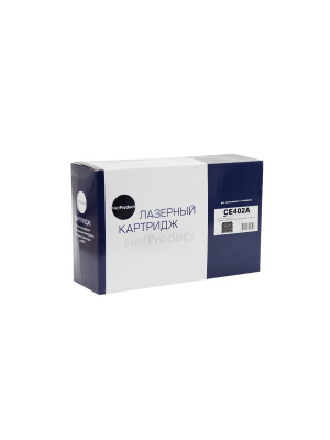Картридж NetProduct (N-CE402A) для HP LJ Enterprise 500 color M551n/M575dn, Y, 6K